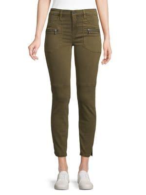 Blank Nyc Cropped Skinny Utility Pants