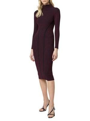 French Connection Simona Striped Bodycon Dress