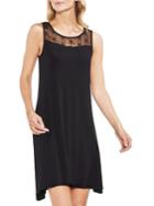 Vince Camuto Tropic Heat Eyelet Embroidered Sleeveless Shift Dress