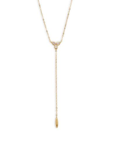 Nadri Cubic Zirconia Pear Y-necklace