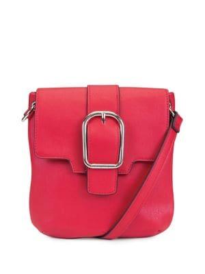 Nautica Close Reach Flap Faux Leather Crossbody Bag