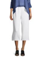 Eileen Fisher Cropped Cotton Pants