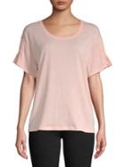 Lord & Taylor Petite Roundneck Textured Top