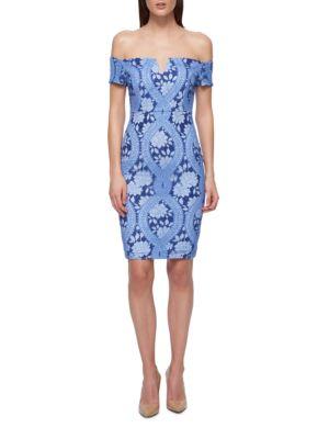 Guess Embroidered Floral Dress
