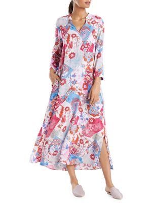 N Natori Ivy Patchwork Caftan