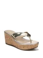 Circus By Sam Edelman Raquel Metallic Wedge Sandals
