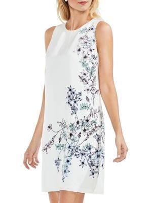 Vince Camuto Botanical Floral Sheath Dress