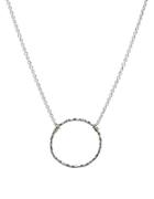 Dogeared Mom Sterling Silver Open Circle Pendant Necklace