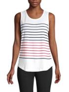 Marc New York Performance Stripe Shirttail Tank