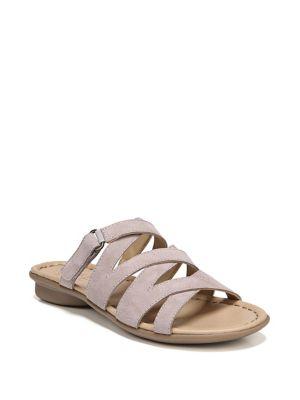 Naturalizer Winda Strappy Leather Slides