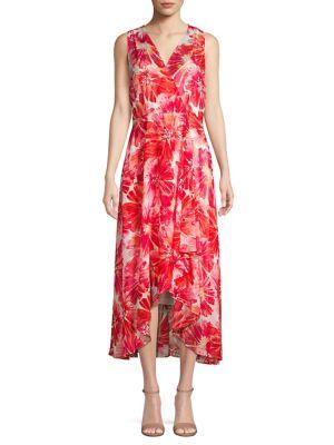 Calvin Klein Floral Midi Dress