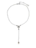 Marchesa Faux Pearl & Crystal Y-necklace