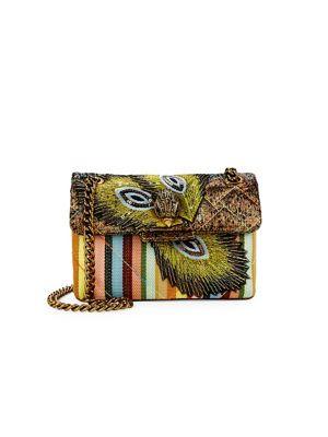 Kurt Geiger London Printed Kingston Leather Crossbody Bag