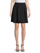 H Halston Relaxed A-line Skirt
