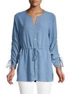 Jones New York Button-front Blouse