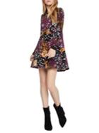 Bcbgeneration Mixed-print Fit-&-flare Dress