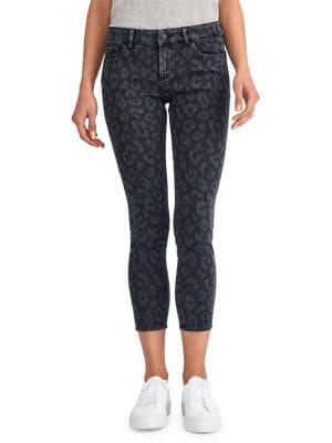 Dl Flo Leopard Cropped Pants