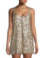 French Connection Sequin Sleeveless Romper