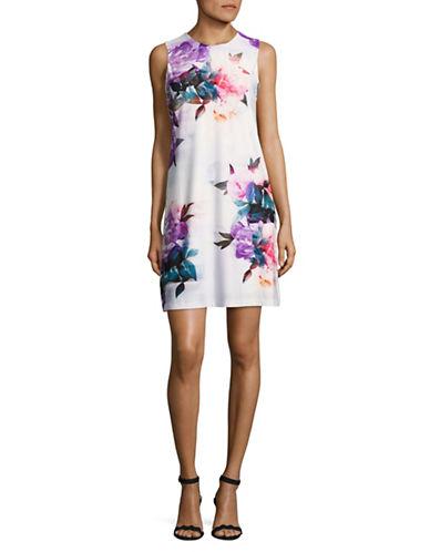 Calvin Klein Plus Floral-print Sheath Dress
