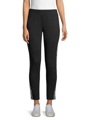 Michael Michael Kors Petite Side Logo Panel Leggings