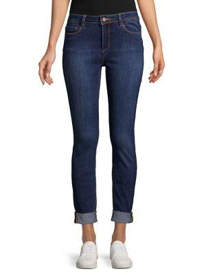 Design Lab Classic Roll Cuff Jeans