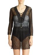 Ivanka Trump Lace Cover-up Tunic