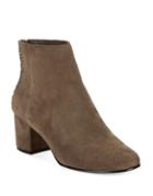 424 Fifth Esme Studded Suede Ankle Boots