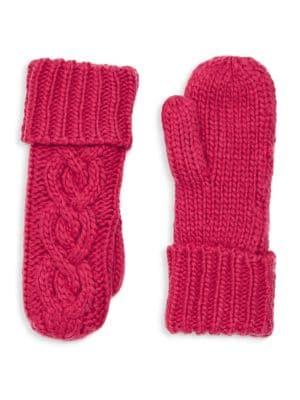Rella Cable-knit Mittens