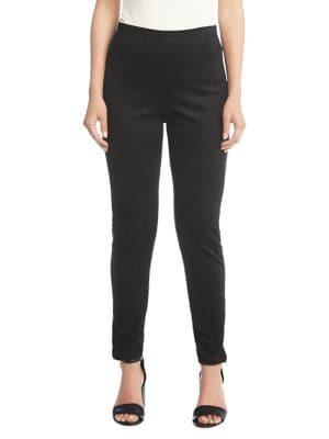 Karen Kane Faux Suede Slit-pants