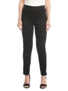 Karen Kane Faux Suede Slit-pants