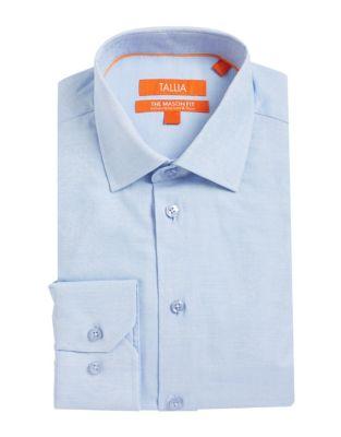 Tallia Muted Floral Patterned Dress Shirt