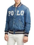 Polo Ralph Lauren Varsity-inspired Denim Jacket