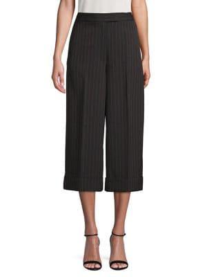 Anne Klein Pinstripe Culottes