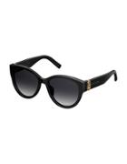 Marc Jacobs 54mm Embossed-temple Sunglasses
