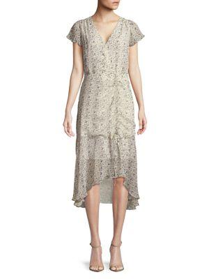 Sam Edelman Printed Hi-lo Dress