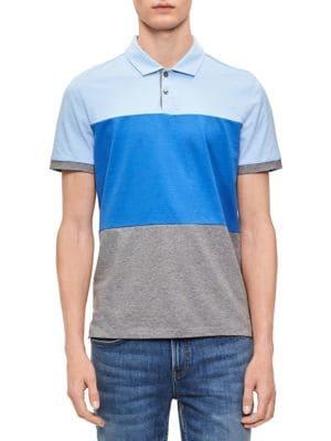 Calvin Klein Colorblock Panel Polo