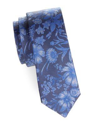 Lord Taylor Floral-print Tie