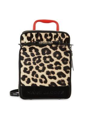Marc Jacobs Leopard-print Calf Hair Retro Backpack