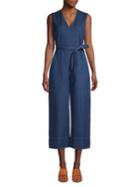 Caara Norma Self-tie Denim Jumpsuit