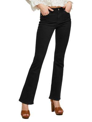 Miss Selfridge Lizze High-waisted Skinny Flare Hem Jeans