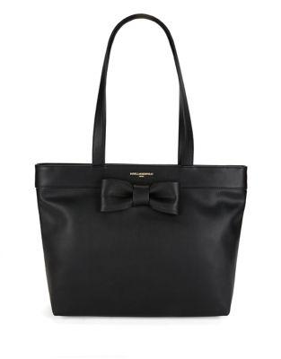 Karl Lagerfeld Paris Buelah Bow-accented Tote