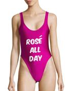 Private Party Rose All Day One-piece Swimsuit