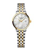 Raymond Weil Ladies Toccata Silver And Goldtone Diamond Watch