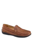 Johnston & Murphy Woven Leather Loafers