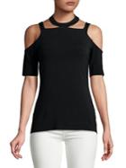 Bailey 44 Short-sleeve Cold-shoulder Top