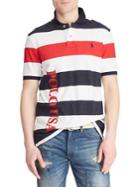 Polo Ralph Lauren Classic-fit Striped Terry Polo