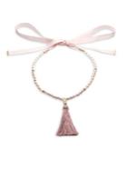 Carolee Petals And Pearls Freshwater Pearl, Faux Pearl And Crystal Tassel Necklace