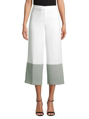 Sfw Colorblock Wide-leg Pants