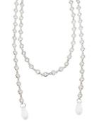 Cz By Kenneth Jay Lane Crystal Lariat Necklace