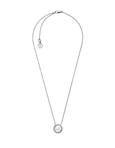 Michael Kors Crystal Logo Pendant Necklace